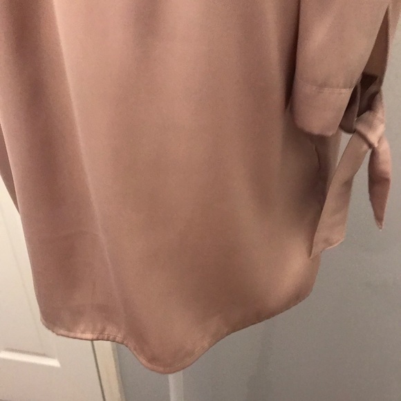 H&M cream one shoulder top size 6 - Picture 3 of 4